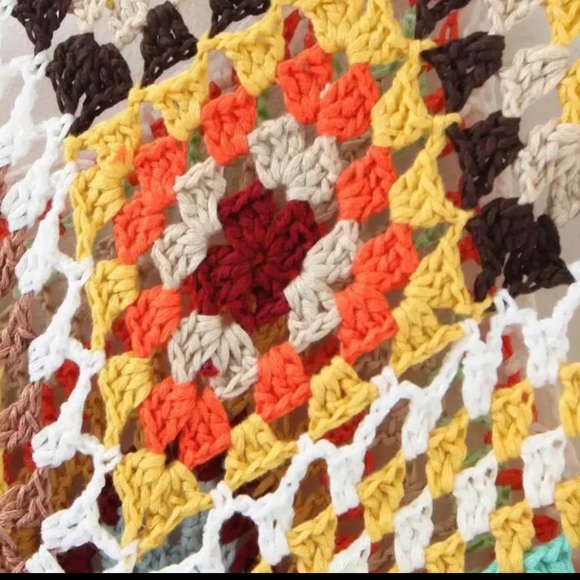 Granny Square Crochet Boho Dress RESTOCKED🎉 - Picture 6 of 11